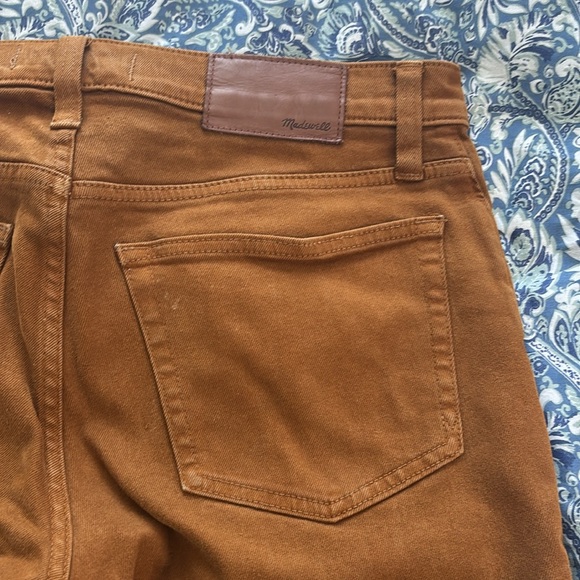 Madewell Men’s 31/30 Athletic Slim Jeans in Dried Cedar Color - Picture 7 of 8